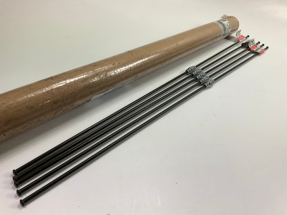 (5) AGS PAE330 Metric M10x1.0 Thread Bubble Flare Steel Brake Line - 3/16''x 30''