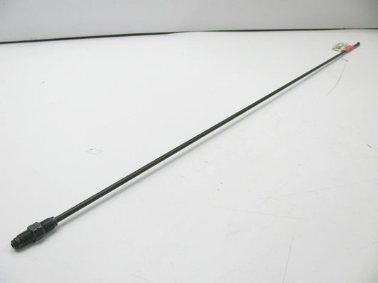 AGS PAE-330 Metric Threaded Bubble Flare Steel Brake Line - 3/16''  X 30''