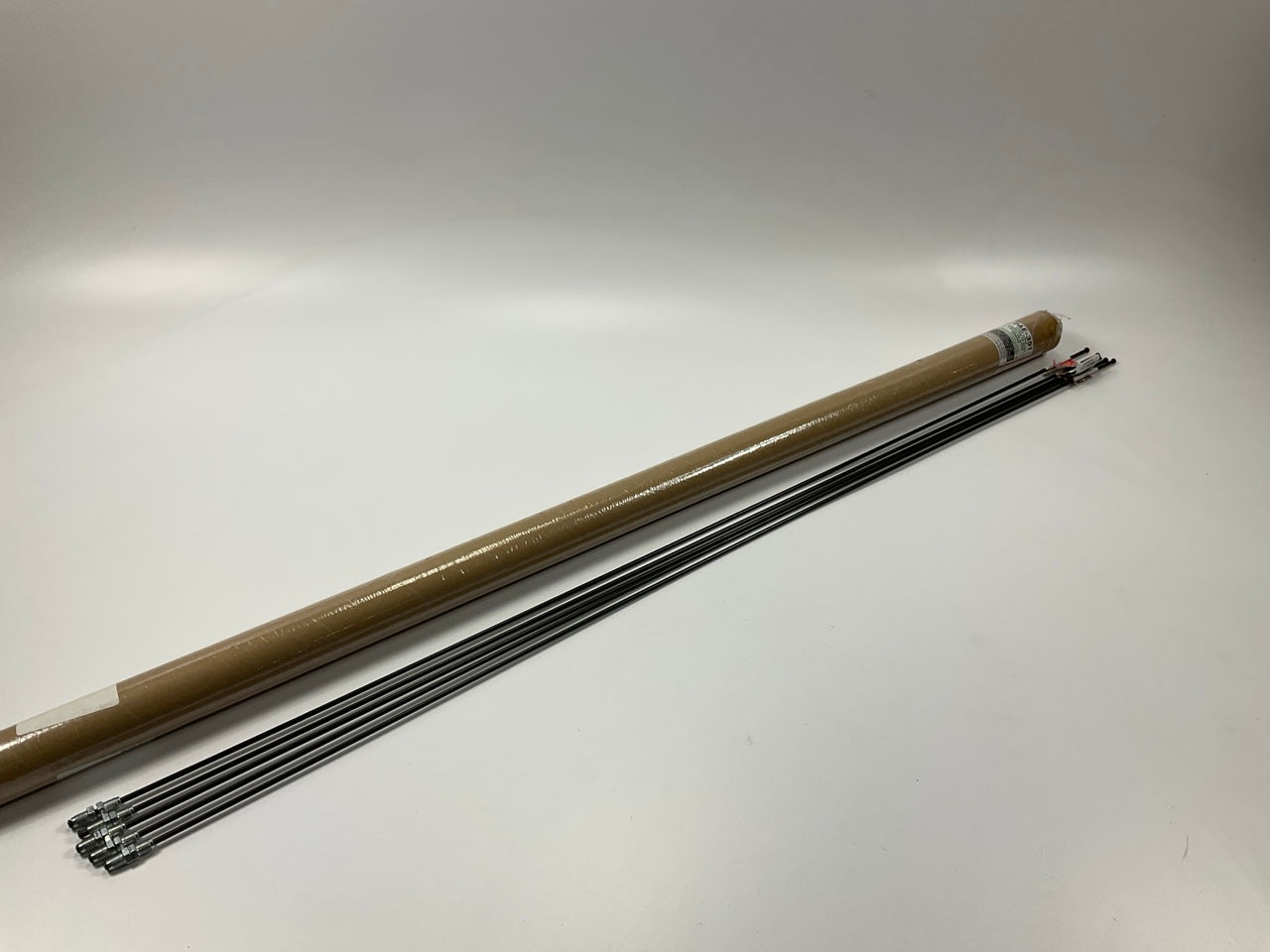 (5) AGS PAE-351 Steel Brake Line 3/16'' X 51''