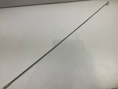 AGS PAE-351 Steel Brake Line 3/16'' Diameter X 51'' Long, M10-1.0mm Thread