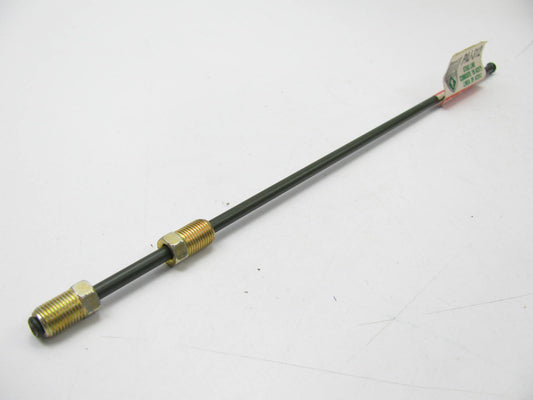 AGS PAJ-312 Metric Thread Standard Flare Steel Brake Line - 3/16  X 12''