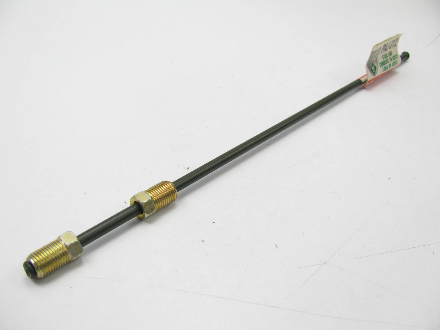AGS PAJ312 Metric Thread Standard Flare Steel Brake Line - 3/16  X 12'', M10x1mm