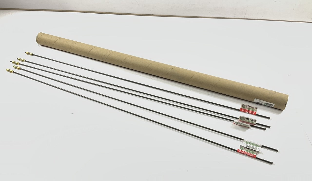 (5) AGS PAJ340 Japanese Poly-Armour PVF Steel Brake Lines 3/16'' X 40'', M10x1mm