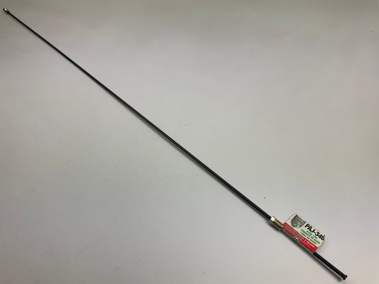 AGS PAJ-340 PVF Coated Steel Brake Line: 40'' Long, 3/16'' Dia, M10-1.0mm Thread