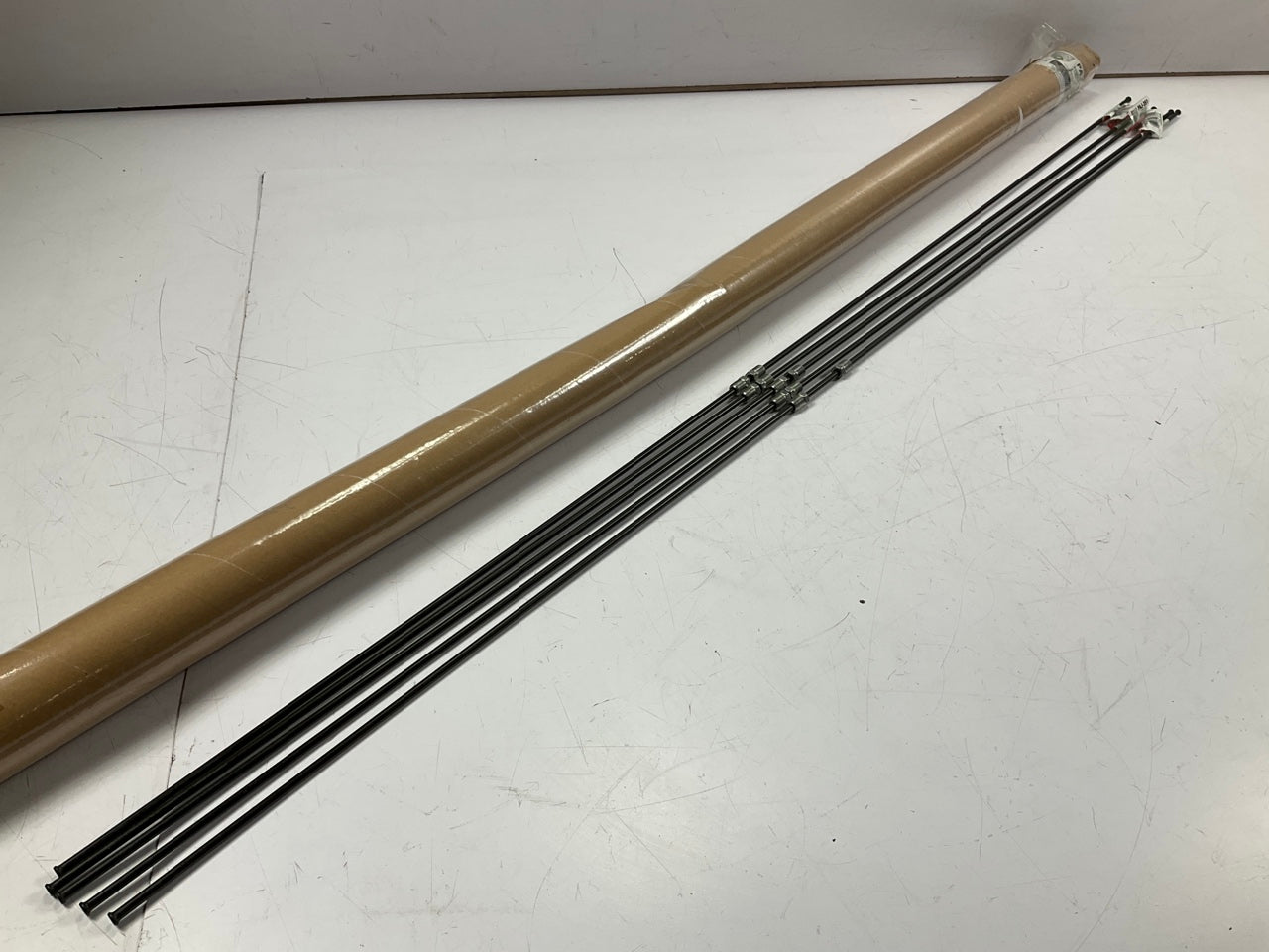 (5) AGS PAJ-351 Brake Lines - 3/16'' (5mm) X 51'', Japanese, M10 X 1mm Threads