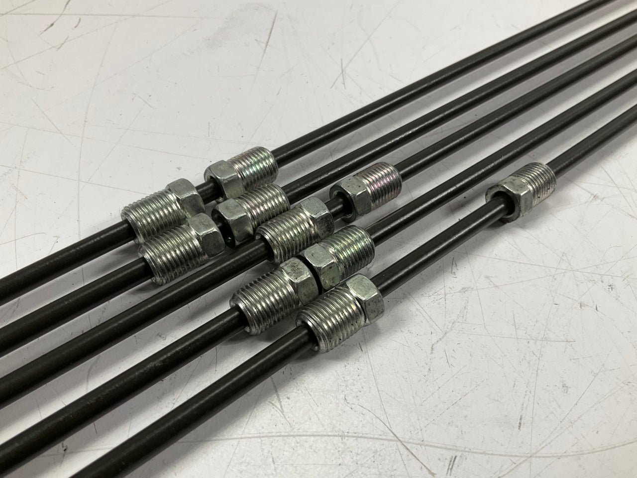 (5) AGS PAJ-351 Brake Lines - 3/16'' (5mm) X 51'', Japanese, M10 X 1mm Threads