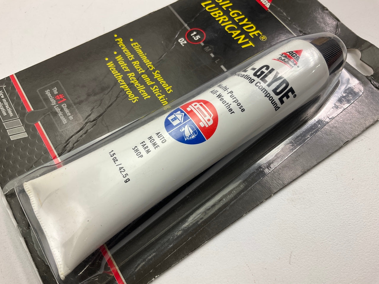 AGS SG-2 Sil-Glyde Multi-Purpose All-Weather Lubricating Compound 1.5 Oz Tube