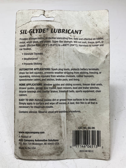 AGS SG-2H Multi-purpose Lubricant For Auto, Bike, Home - 1.5oz