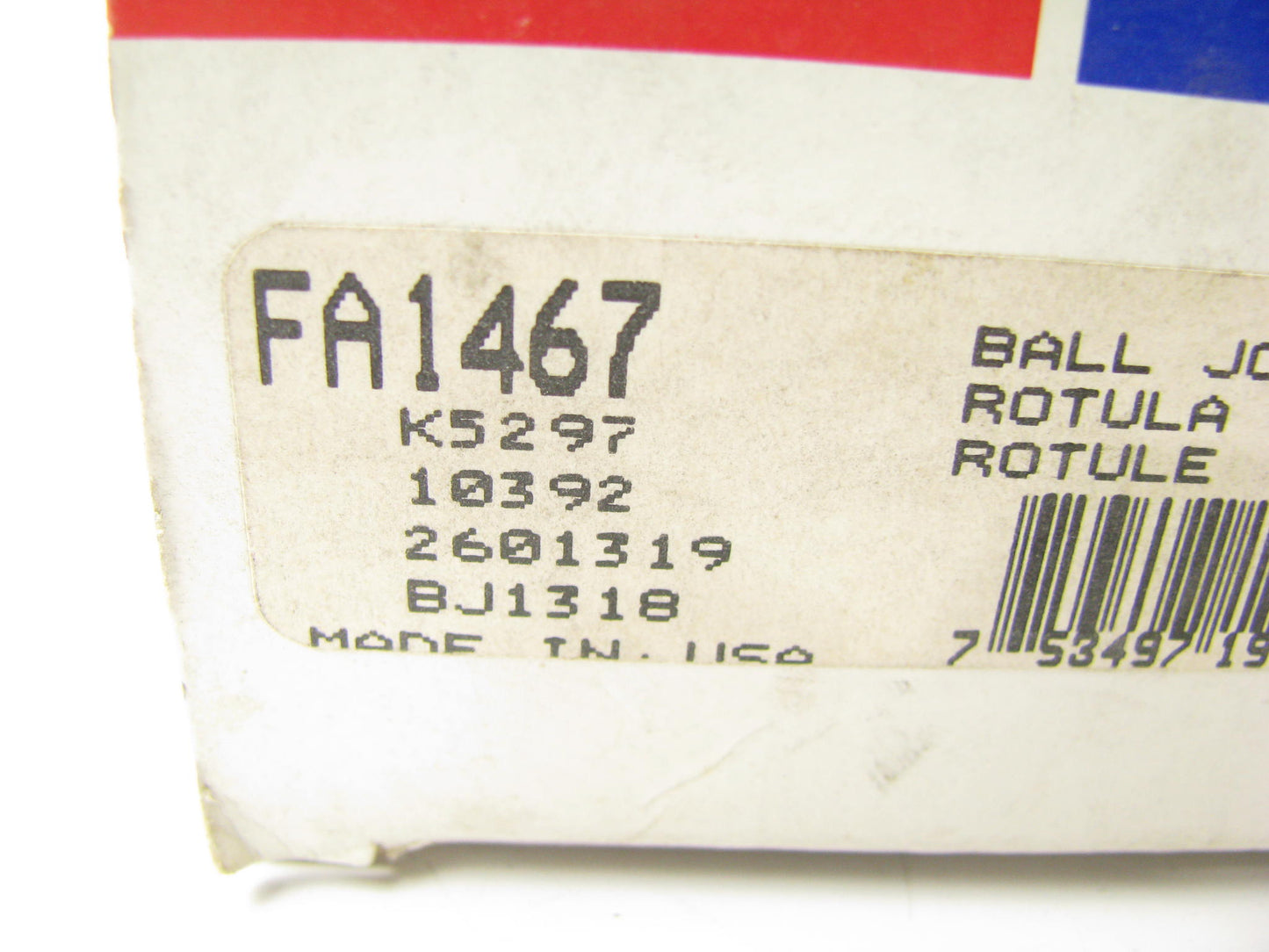 AIM FA1467 - Suspension Ball Joint, Front Lower