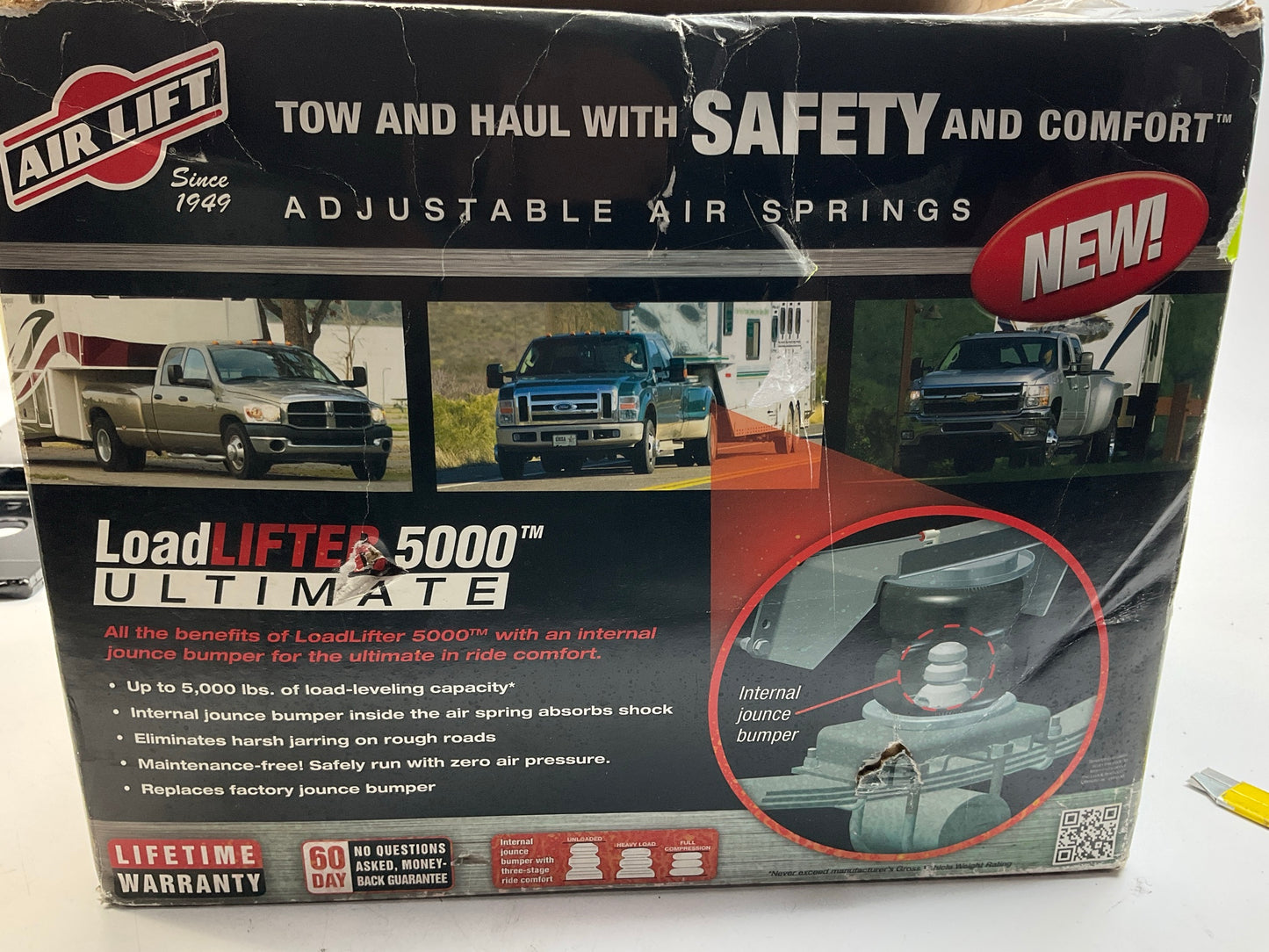 Air Lift 88396 Air Suspension Helper Ultimate Spring Kit -  5,000 Lbs Load Level