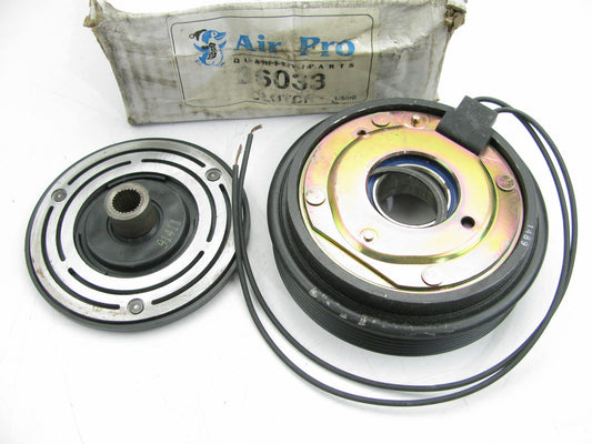 Air Pro 36033 A/C Compressor Clutch - NIPPONDENSO 10PA17 MODELS 6-GROOVE 5.25''