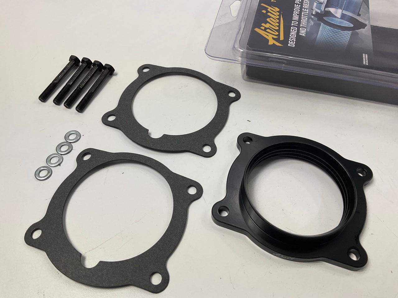 Airaid 200-630-1  PowerAid Throttle Body Spacer 08-12 GM Chevy 3.0L 3.6L V6 DOHC