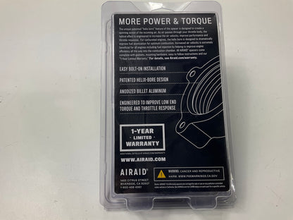 Airaid 200-630-1  PowerAid Throttle Body Spacer 08-12 GM Chevy 3.0L 3.6L V6 DOHC