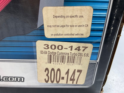 Airaid 300-147 CAI Cold Air Intake System Airbox For 2003-2004 Ram 5.9L DIESEL