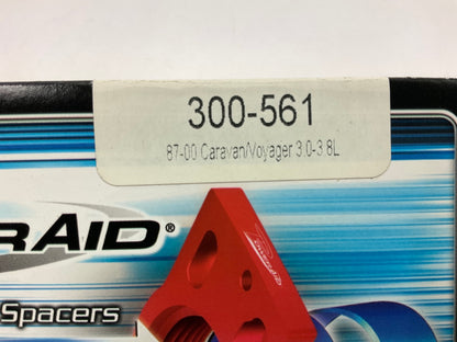 Airaid 300-561 PowerAid Fuel Injection Throttle Body Spacer For 1987-00 Caravan