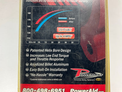 MISSING GASKETS - Airaid 310-510 PowerAid Throttle Body Spacer 1991-06 Wrangler