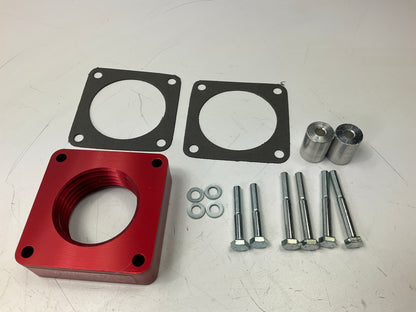Airaid 310-511 PowerAid RED Throttle Body Spacer For 1992-00 Jeep Wrangler 2.5L