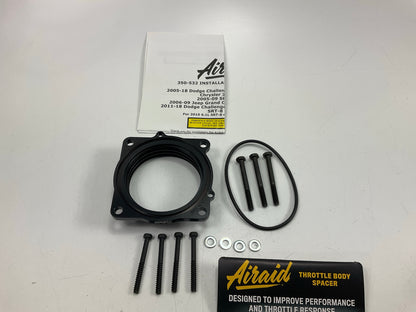 MISSING 1 BOLT Airaid 350-532 Throttle Body Spacer For 05-20 HEMI 5.7 6.1 6.4 V8