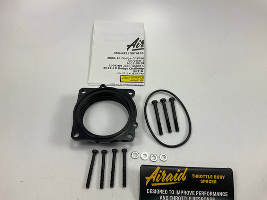 MISSING 1 BOLT Airaid 350-532 Throttle Body Spacer For 05-20 HEMI 5.7 6.1 6.4 V8