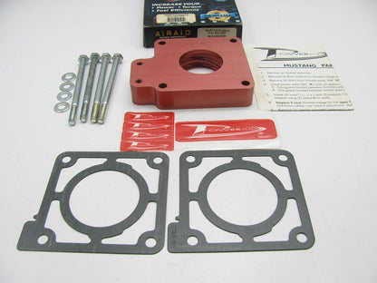 Airaid 400-525 PowerAid Throttle Body Spacer  1986-1987 Ford Mustang Fox 5.0L V8