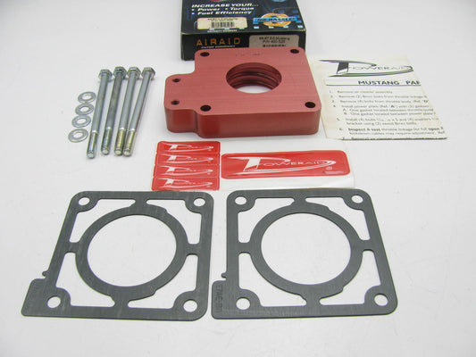 Airaid 400-525 PowerAid Throttle Body Spacer  1986-1987 Ford Mustang Fox 5.0L V8