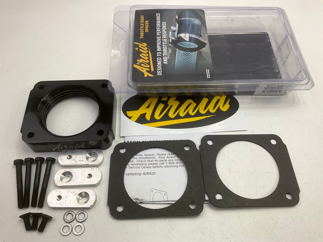 Airaid 400-591 Throttle Body Spacer 1997-2003 Ford F-150, 1997-04 Expediton 5.4L