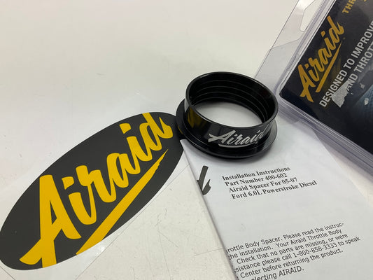 Airaid Fuel Injection Throttle Body Spacer For 2005-2007 Ford 6.0L V8 DIESEL