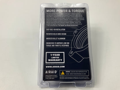 Airaid 510-537 PowerAid Throttle Body Spacer For 2003-2004 Toyota 4.7L-V8