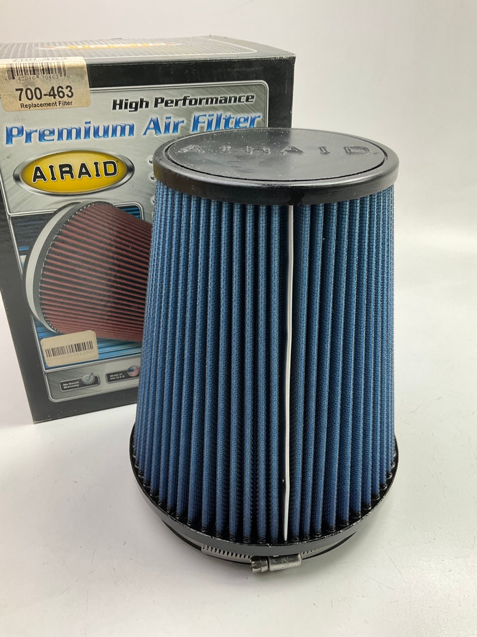 Airaid 700-463 High-Flow Cold Air Intake Air Filter For Diesel 6'' Inlet, 8'' Tall