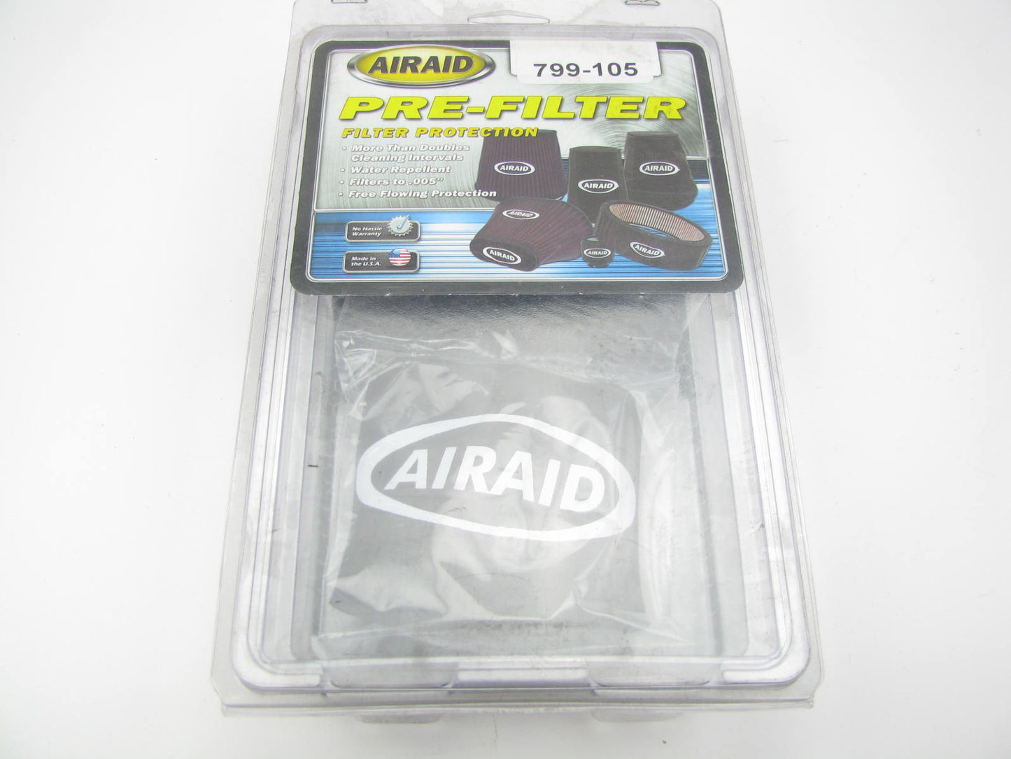 Airaid 799-105 Pre-Filter Helmet Air System 884-105 Filter Wrap  5'' W. X 4'' Long
