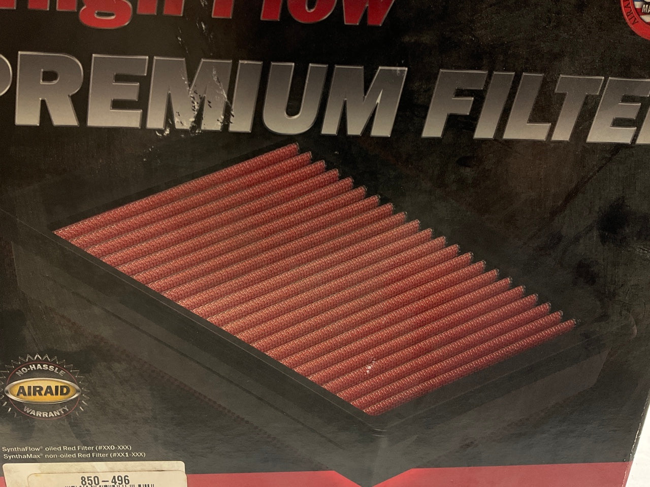 Airaid 850-496 Direct Fit Replacement High-Flow Performance Air Filter