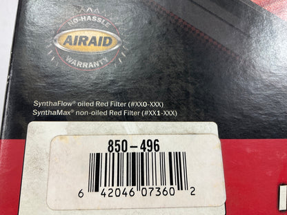 Airaid 850-496 Direct Fit Replacement High-Flow Performance Air Filter