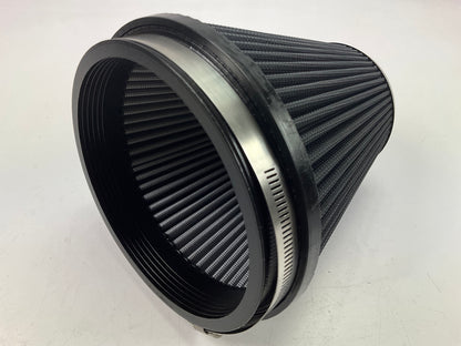 Airaid 997-494-BLK Dry High Flow Performance Air Filter - 6'' ID Inlet, 8'' Tall