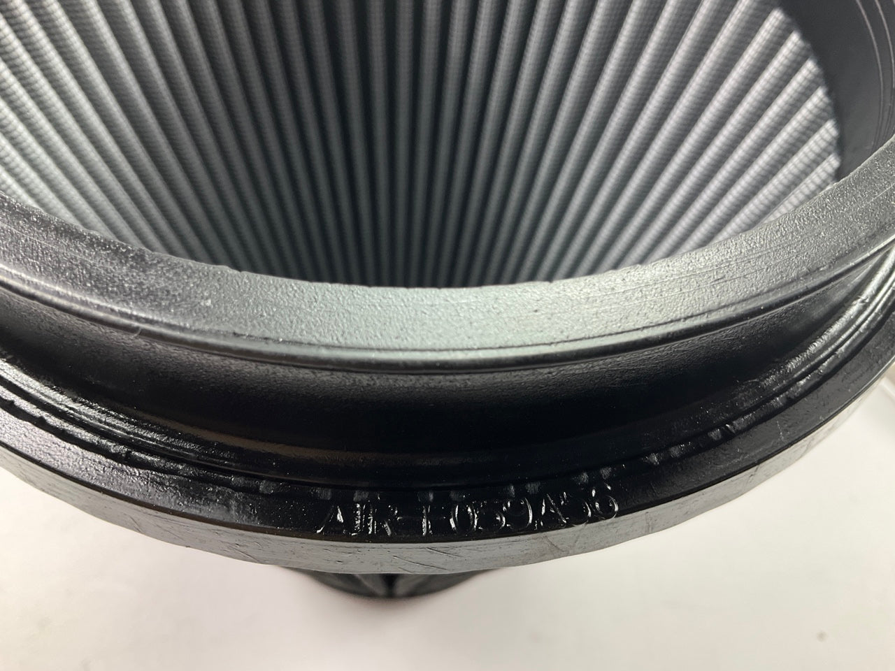 Airaid 997-494-BLK Dry High Flow Performance Air Filter - 6'' ID Inlet, 8'' Tall