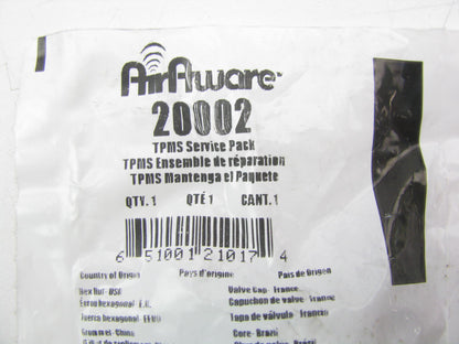 (4) Airaware 20002 TPMS Tire Pressure Monitor Sensor Service Kit - DOES 4 WHEELS