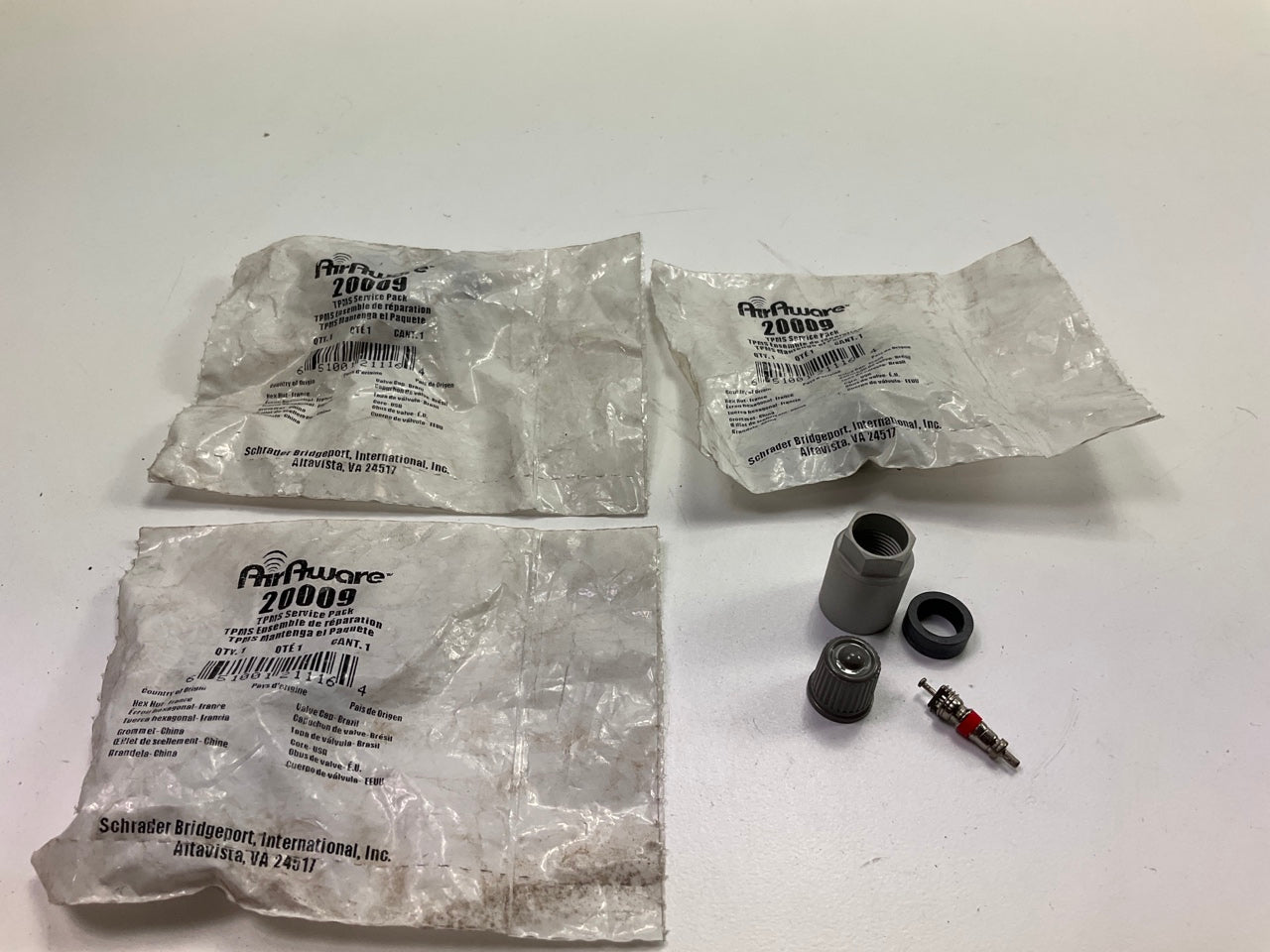 (4) Airaware 20009 TPMS Tire Pressure Monitor Sensor Service Kit