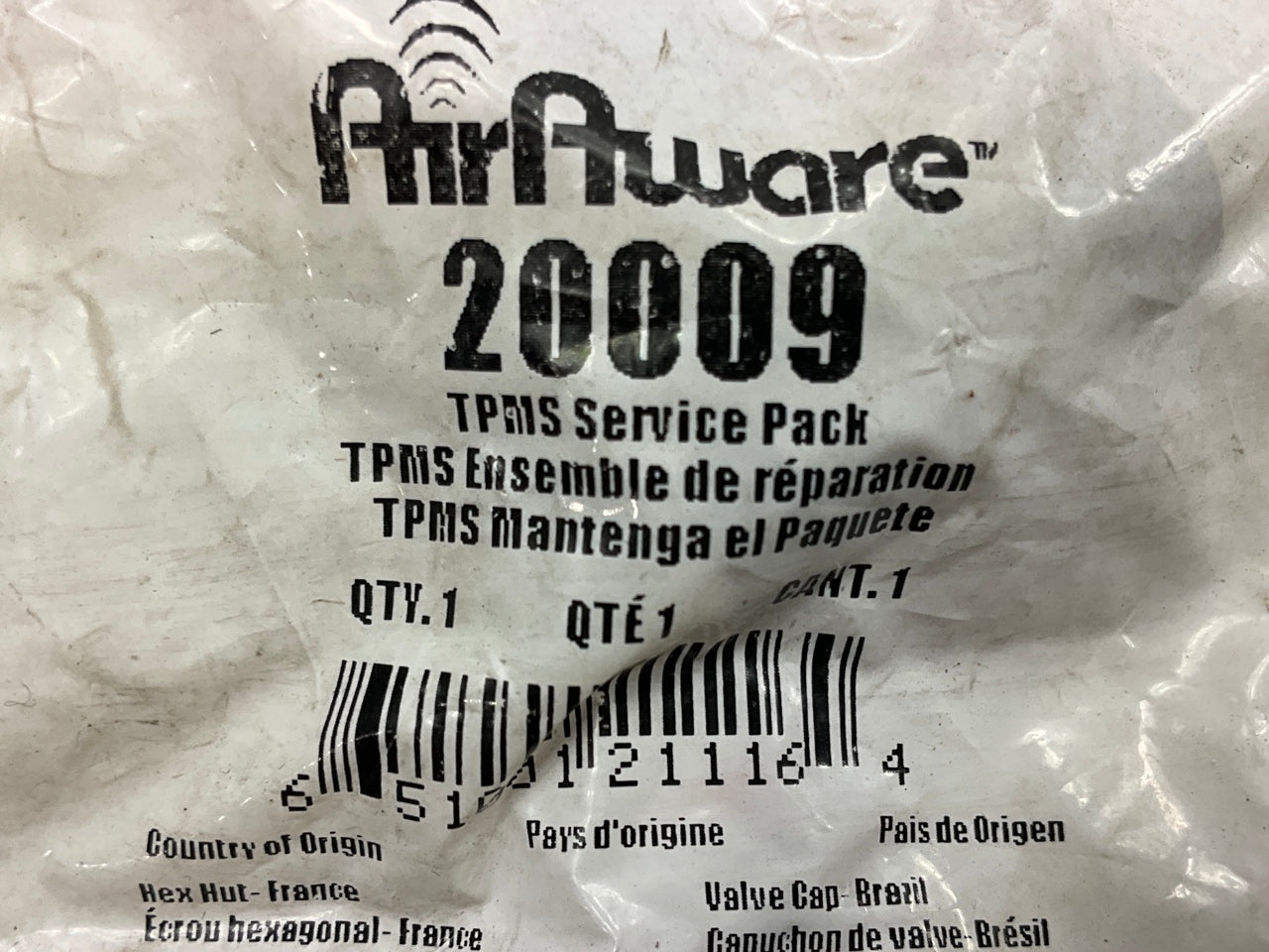 (4) Airaware 20009 TPMS Tire Pressure Monitor Sensor Service Kit