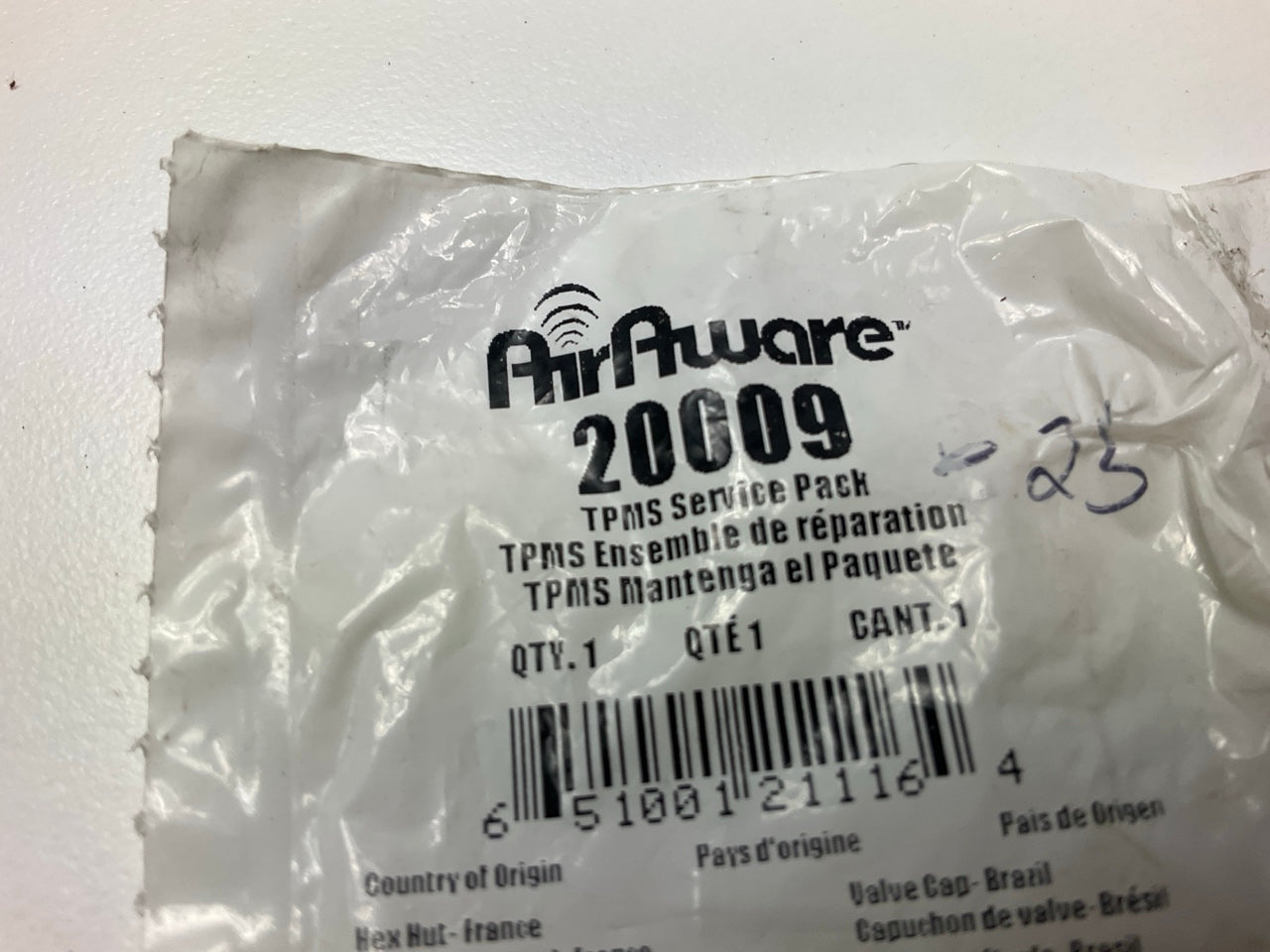 Airaware 20009 TPMS Tire Pressure Monitor Sensor Service Kit