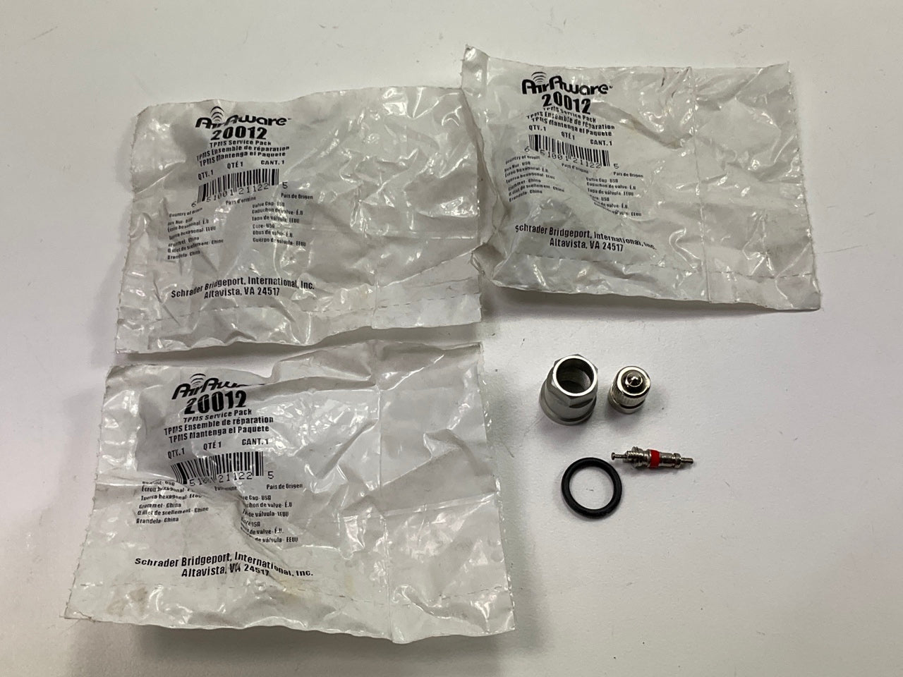 (4) Airaware 20012 TPMS Tire Pressure Monitor Sensor Service Kit