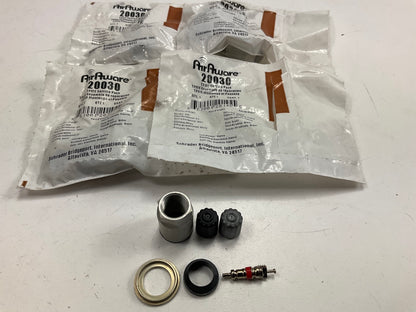 (4) Airaware 20030 TPMS Tire Pressure Monitor Sensor Service Kits W/ Valve Core
