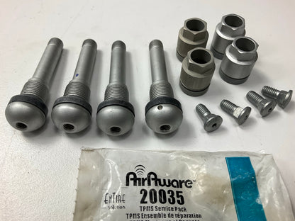 (4) Airaware 20035 TPMS Valve Stem And Caps For 2006-08 Honda Ridgeline