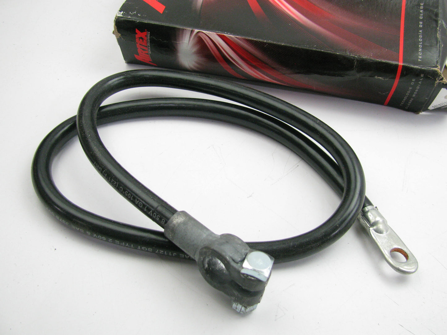 Airtex 1J1018B Black Top Post Battery Cable,1 Gauge 37-1/2'' Long