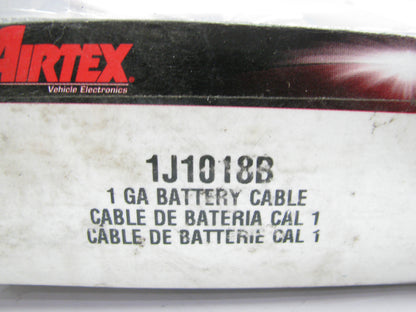 Airtex 1J1018B Black Top Post Battery Cable,1 Gauge 37-1/2'' Long