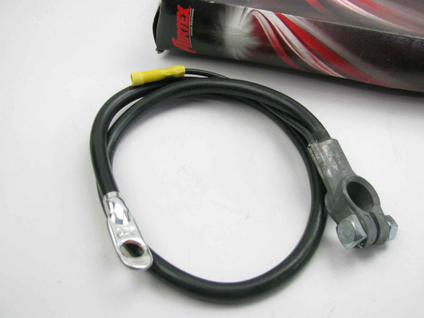 Airtex 1J1147B Black Top Post Battery Cable W/ Splice - 4 Gauge, 28-1/2'' Long