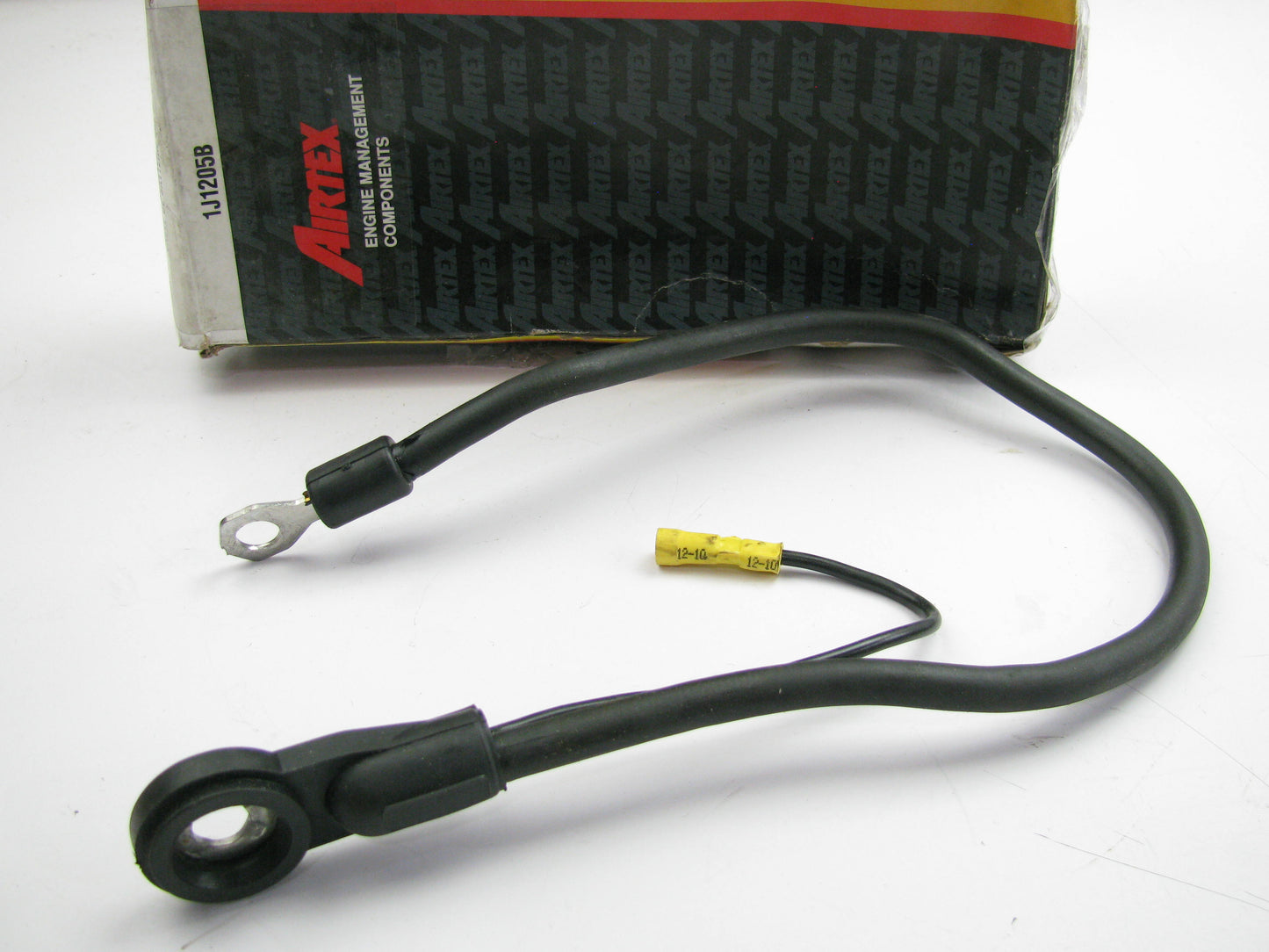 Airtex 1J1205B Side Post Black Battery Cable W/ Splice - 4 Gauge, 21-1/8 Long