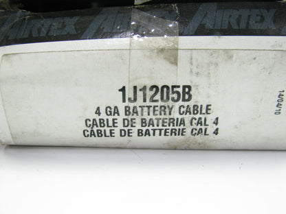 Airtex 1J1205B Side Post Black Battery Cable W/ Splice - 4 Gauge, 21-1/8 Long