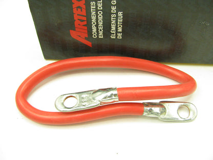 Airtex 1J1250 Battery Cable Ground To Frame SCB15, Red, 4 Gauge, 14'' Long