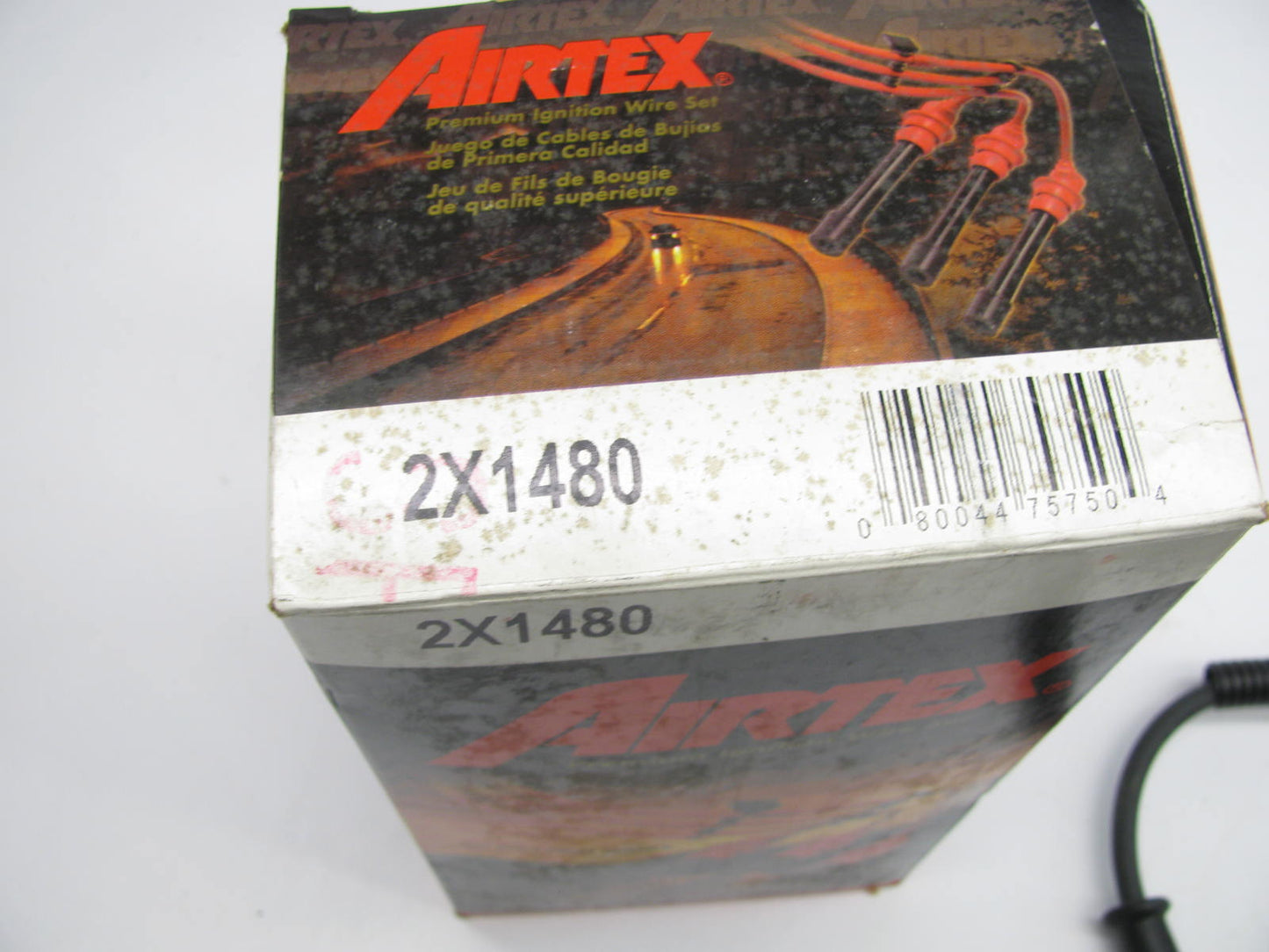 Airtex 2X1480 Ignition Spark Plug Wire Set For 1988-1995 Mazda 3.0L-V6