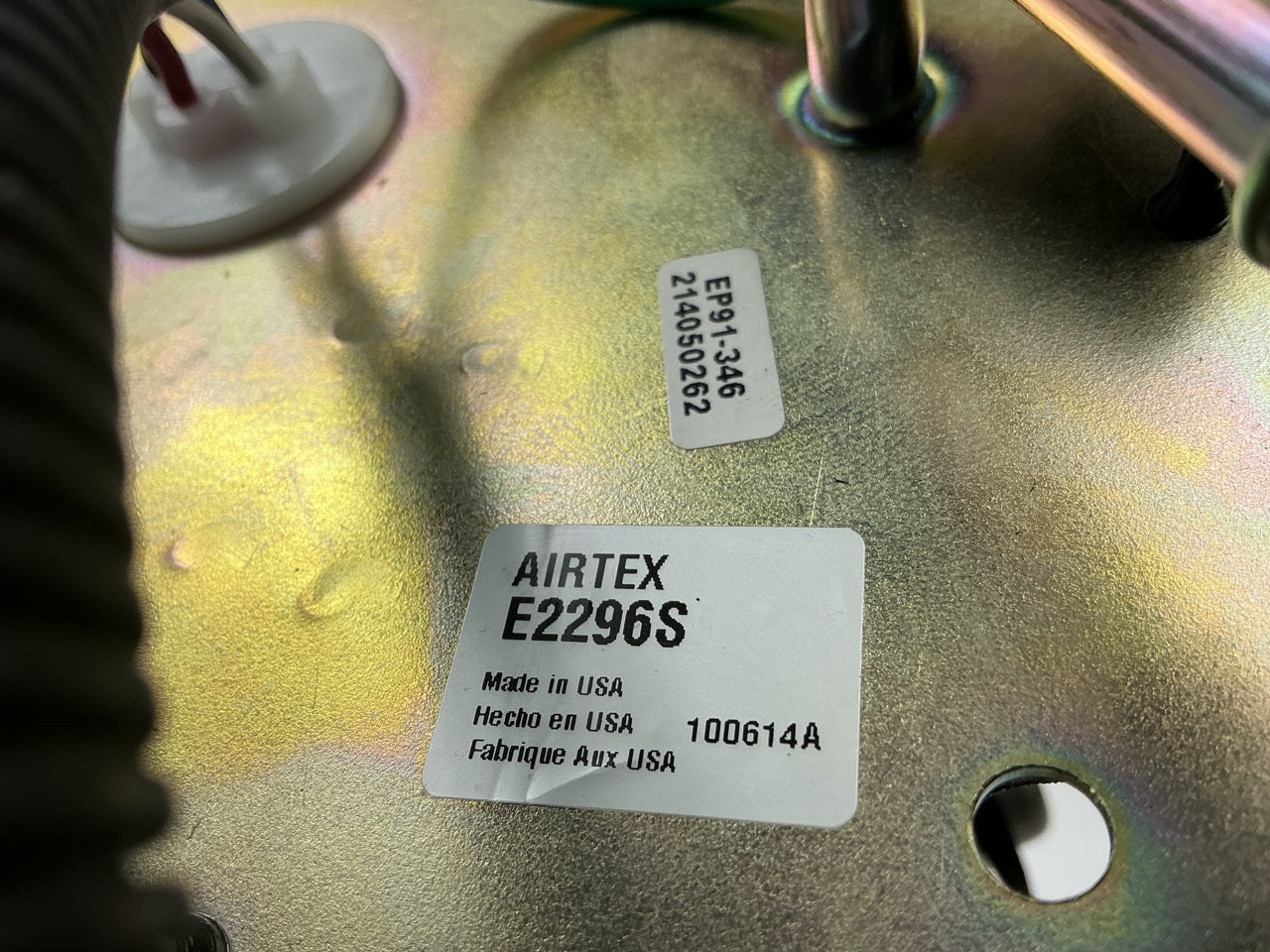 Airtex E2296S Fuel Pump And Sender Assembly