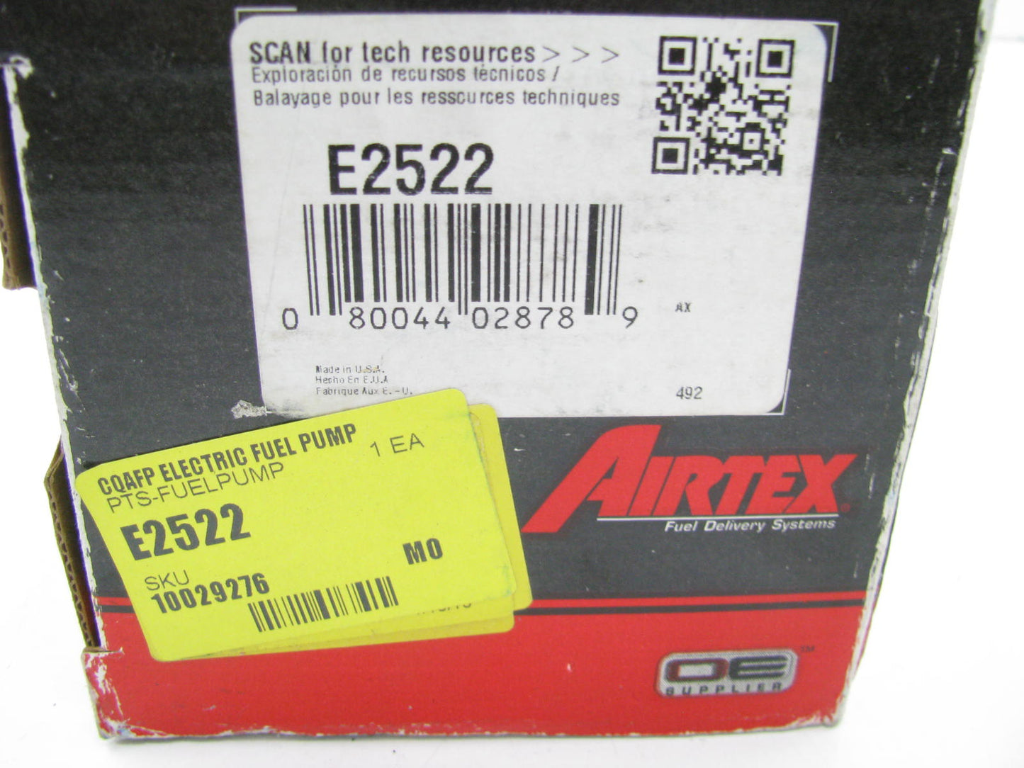 Airtex E2522 Electric In-Tank Fuel Pump